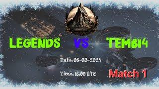 Olympus Asia eSports - Silver King - Round 5 - LEGENDS Vs TEMBI4 - Match 1