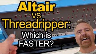 Altair 8800 vs AMD Threadripper: Which is Faster?  We test them!