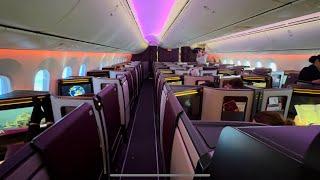 QSuite Lite B787-9 | New Qatar Airways Business Class | FRANKFURT-DOHA