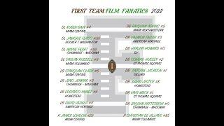 Football Film Fanatics Featured Film - FILM FANATICS FIRST TEAM DEFENSE 2022 #FOOTBALLFILMFANATICS