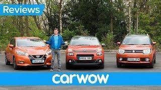 Suzuki Ignis v Nissan Micra v Citroen C3 2018 | Head2Head