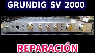 Amplificador GRUNDIG SV 2000 | Reparación | Repara tú mismo | DIY