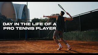 Day in the Life: ATP PRO Tennis Player + Free Core Workout