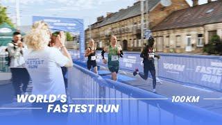 The World's Fastest Run Powered by Nord Security: Aleksandr Sorokin breaks world record for 100 km