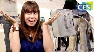 Winbot: The Window Cleaning Robot - CES 2013