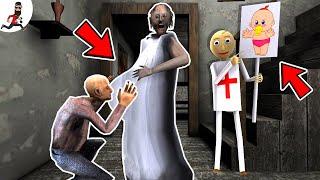Grandpa love Granny ️Granny is Pregnant ? ️funny horror animation (funny moments)