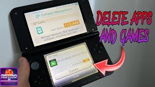 How to delete Games and apps on the Nintendo 3DS