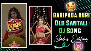 Baripada Kuri | Old Santali Dj Song Status Editing | Alight Motion Video Editing Santali Dj Song