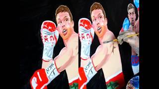 Gennady GGG Golovkin vs Saul Canelo Alvarez - Artist Sabyrzhan Tulepkereyev