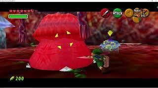 Ocarina of Time - Jabu Jabu's Belly Walkthrough Boss Bio - Electric Anemone Barinade