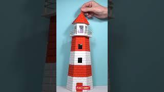 How To Make Lighthouse Of Cardboard | DIY lighthouse #shorts