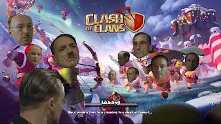 Гитлер играет в Clash of Clans №2. Прокачка базы.