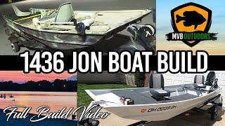 1436 Jon Boat Conversion - FULL Build Start to Finish Transformation