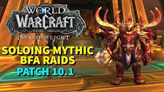 Mastering the Solo Raid: Mythic BFA Raids in Patch 10.1