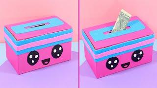 How to Make Money Bank | DIY Cute Money Bank From Paper | Origami Money Bank