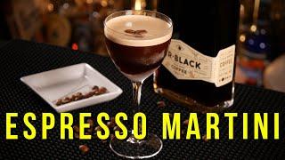 ESPRESSO MARTINI with Mr Black  | Popular cocktails