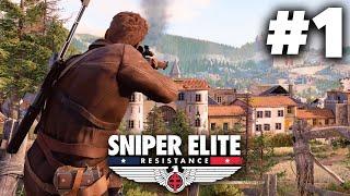 SNIPER ELITE RESISTANCE Gameplay Walkthrough Part 1 - INTRO (RTX 4090 PC 4K 60fps)