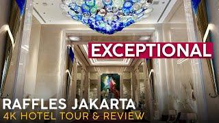 RAFFLES HOTEL Jakarta, Indonesia 【4K Hotel Tour & Review】IMPECCABLE Service!