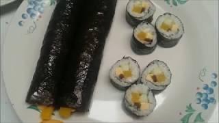 KIMBAP RECIPE QUICK AND EASY | Regh Cunanan ️