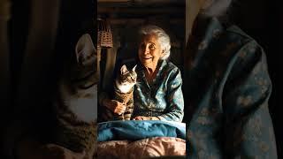 A cat saved grandmother's life  a heart touching story#ai #youtubeshorts #shorts #viral #ytshorts