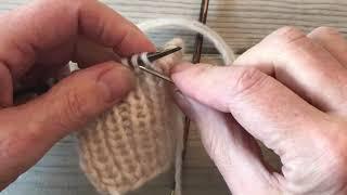 Italiensk aflukning - Italian bind off