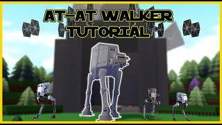 AT-AT walker tutorial | build a boat for treasure | tutorial