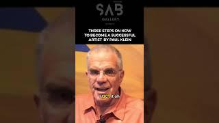 Three key steps on becoming a successful artist