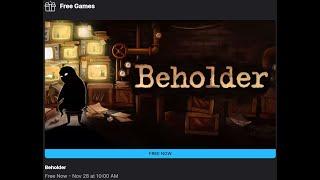 Free Game Weekly Review - Beholder