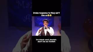 Drake’s Response To Kendrick Lamar ‘s NOT Like Us #drake #kendricklamar #mitzvah #jewish