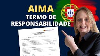 Novo termo de responsabilidade AIMA - carta convite