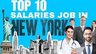 10 Highest Paying Jobs In New York 2024