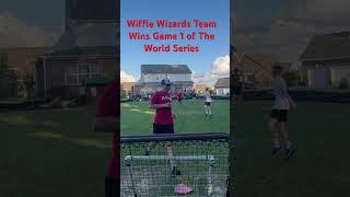 Wiffle Wizard Team Wins Game 1 #trending #wiffleball #pwl #sports