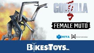 HIYA TOYS Godzilla (2014): Female MUTO Review en Español