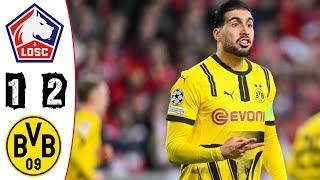 Lille vs Borussia Dortmund 1-2 Hightlights | UEFA Champions League - 2024/2025