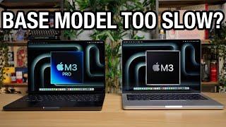 M3 MacBook Pro VS M3 PRO!