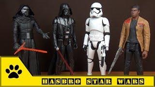 Hasbro Star Wars / Звездные войны. Титаны Дарт Вейдер, Кайло Рен, Финн и штурмовик первого ордена