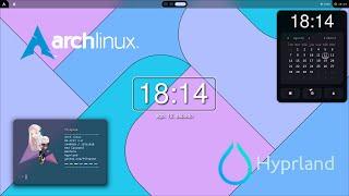 Install Hyprland with Waybar & Eww (Arch Linux)