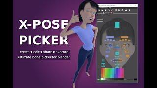 X-Pose Picker for Blender 2.80 Promo Video