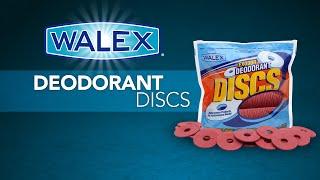 Walex Deodorant Discs - Long-Lasting Odor Control