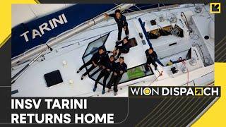 Indian Navy Sailing Vessel Tarini docks in Goa after 188 days | WION Dispatch | Latest English News