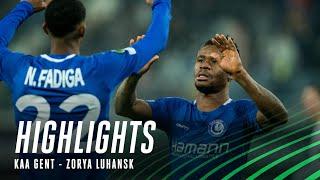  KAA Gent - Zorya Luhansk: 4-1 (MD5 UECL )