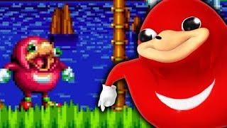 UGANDAN KNUCKLES MANIA [SONIC MANIA MOD] - DO YOU KNOW DA WAY, BRUDDA?