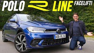 VW Polo R-Line driving REVIEW 2022 facelift 1.0 TSI