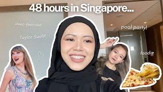 everything that happened in Singapore (TAYLOR SWIFT Eras Tour,  pool party, ootd) *vlog*