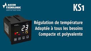 Ascon Tecnologic présente KS1 : un régulateur compact et polyvalent