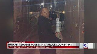 Human remains found in MS; possibly linked to Jimmie "Jay" Lee
