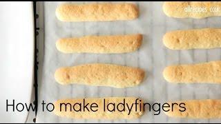 Homemade lady fingers recipe - Allrecipes.co.uk