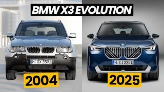 The all BMW X3 | Complete EVOLUTION From E83 to G45 | 2004-2025