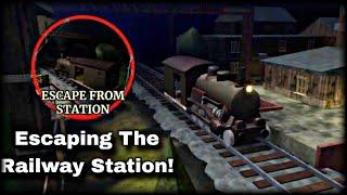 Roblox Gertrude | How to escape from Railway Station map!