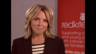 Georgie Gardner thanks Redkite donors for supporting Redkite